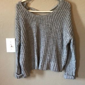 Cropped sweater